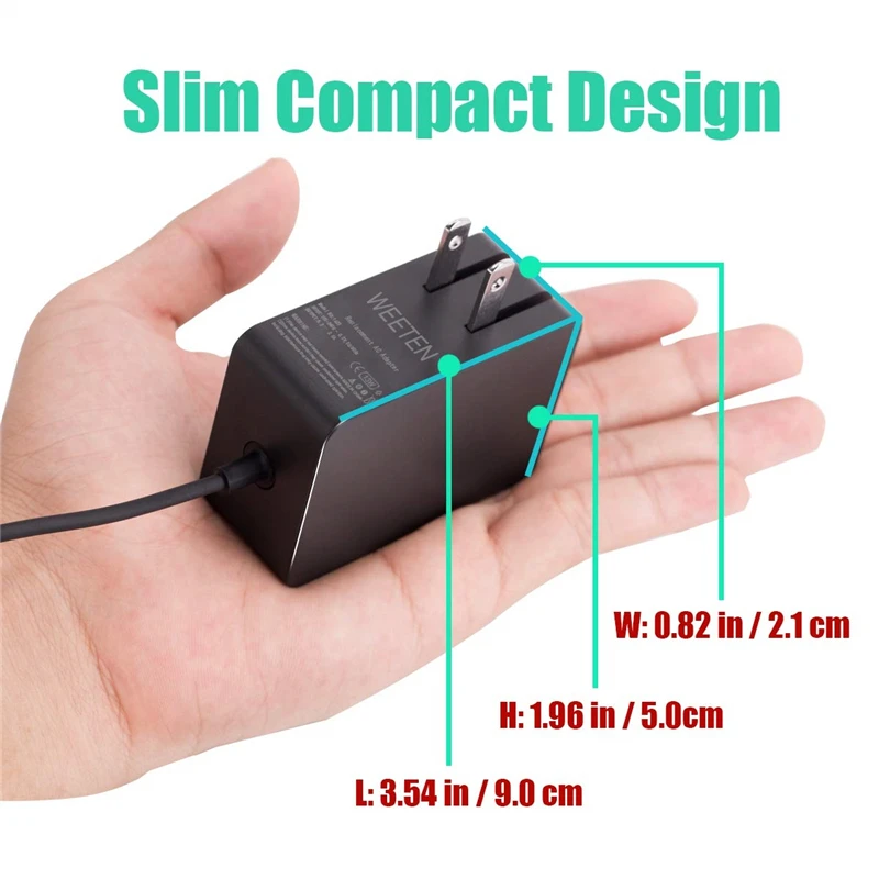 5.2 V 2.5A 13 W محول تيار متردد شاحن ل مايكروسوفت سطح 3 1623 1624 1645 المصغّر usb اللوحي جدار المحمول مهايئ لشاحن 5.2 V 2.5A 13 W محول تيار متردد شاحن ل مايكروسوفت سطح 3 1623 1624 1645 المصغّر usb اللوحي جدار المحمول مهايئ لشاحن