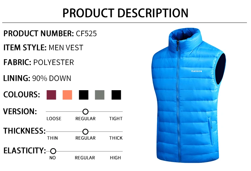 rab down jacket Winter Warm Down Vest For Men Autumn Casual Male White Duck Down Parka Sleeveless Jacket Varsity Mens Thick Ultralight Waistcoat packable down jacket