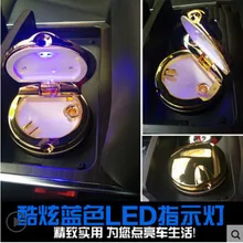 Авто-Стайлинг автомобиля пепельница для сигарет с светодиодный светильник для Cadillac CTS XTS SRX от АТС CT6 Cadillac ESCALADE