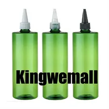 300 шт./лот Ёмкость 250 мл воды Пустой зеленая бутылка ПЭТ Бутылочки