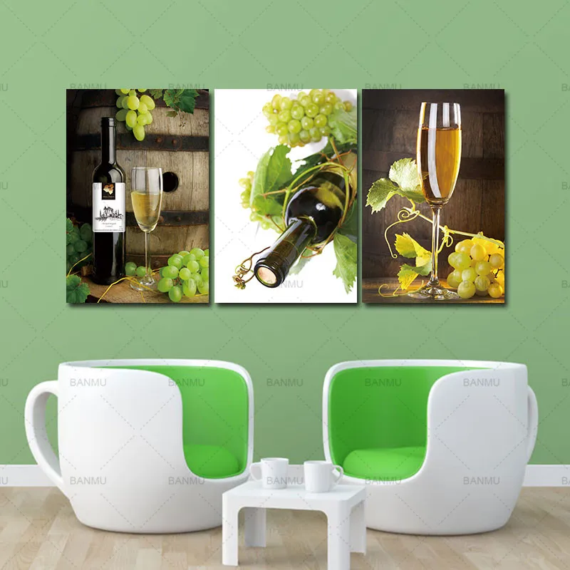 Картина на холсте для кухни гостиной 3 шт. без рамки|prints painting|canvas printspainting modern |