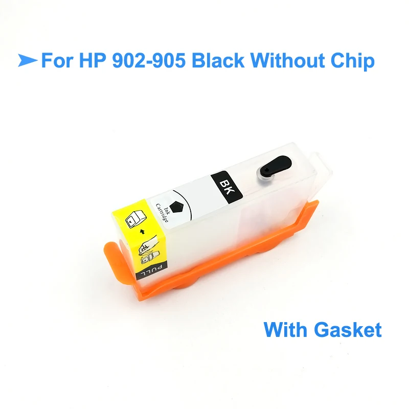 Замена чернильного картриджа для HP 903 904 905 6950 без чипа OfficeJet 6960 6970 903XL