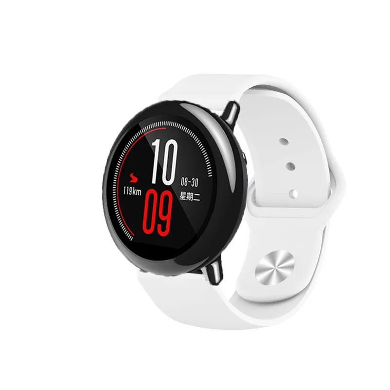 4в1 Huami Amazfit Pace ремешок силиконовый спортивный на запястье часы браслет +