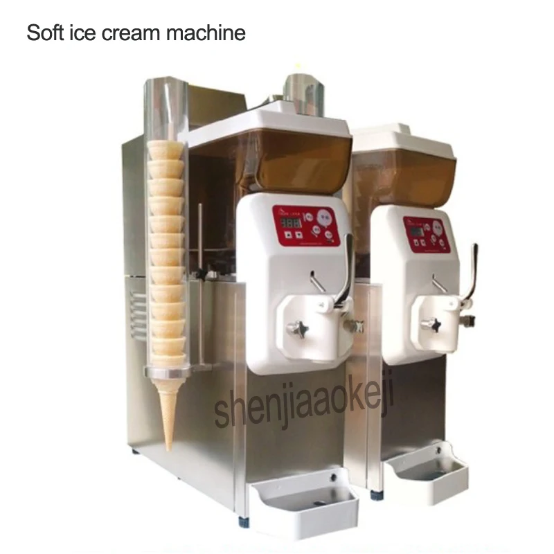 

12-16L/h commercial ice cream machine DDY-16 small automatic ice cream machine cold drink Soft ice cream machine 220v 990w 1pc
