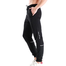 WJ мужские спортивные брюки прилегающего кроя быстросохнущие полосатые спортивные штаны на шнурке бриджи для бега спортивные брюки в стиле хип-хоп длинные брюки