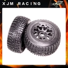 Rear Wheel Tyre X 2pcs assembly for 1 5 hpi rovan km baja 5sc rc