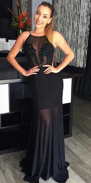 New-Arrival-Black-Lace-Long-Evening-Dress-Sheath-Chiffon-Backless-Sequined-Special-Prom-Dress-2017-Party (1)