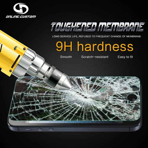 2016 New 2.5D Premium 9H Hardness Tempered Glass Film Screen Protector For LG Optimus L9 P760