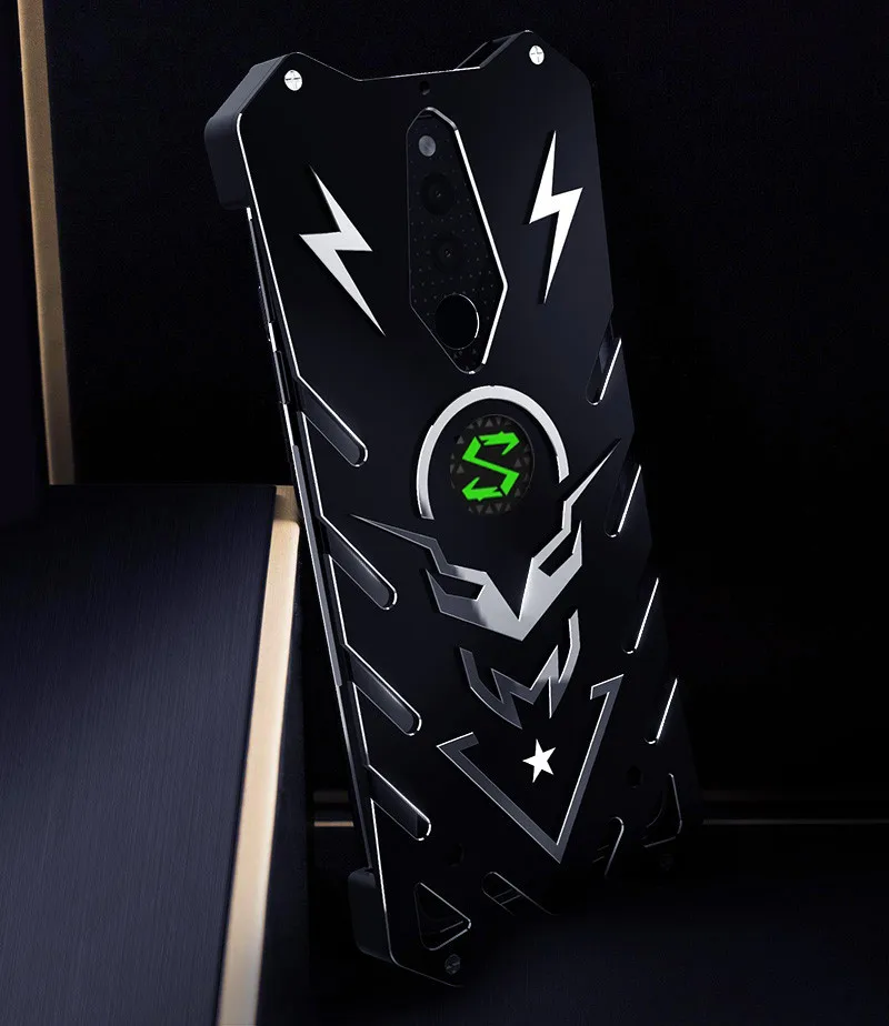 Zimon Armor авиационный металлический чехол для Xiaomi Black Shark Blackshark 2 Helo мощный чехол противоударный из анодированного на станке с ЧПУ алюминия чехол