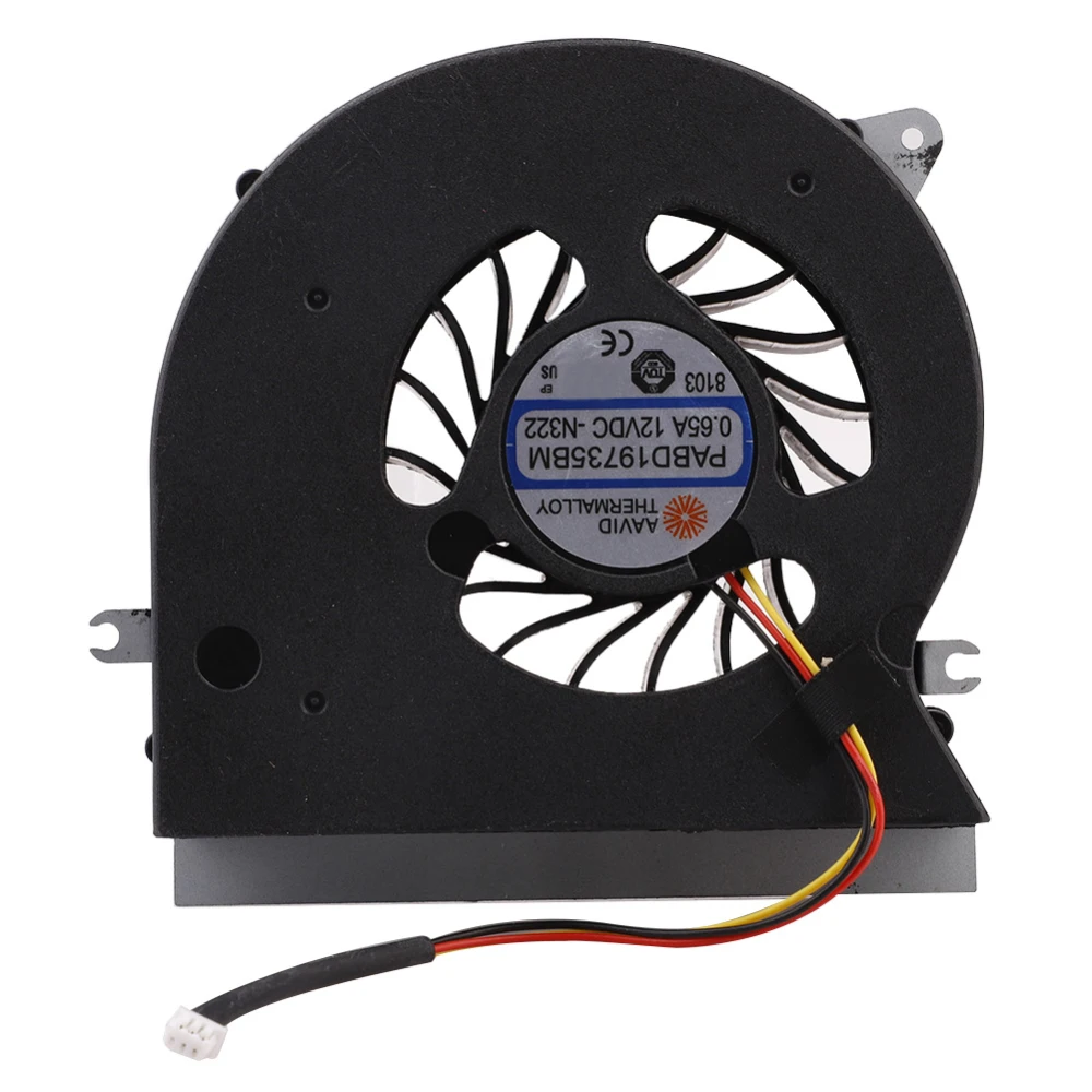 CPU GPU Cooling Fan for MSI GT72 GT72S GT72VR 6QD 6RD MS-1781 MS-17 Cooler PABD19735BM 3Pin 0.65A 12VDC cooler fans | Компьютеры и