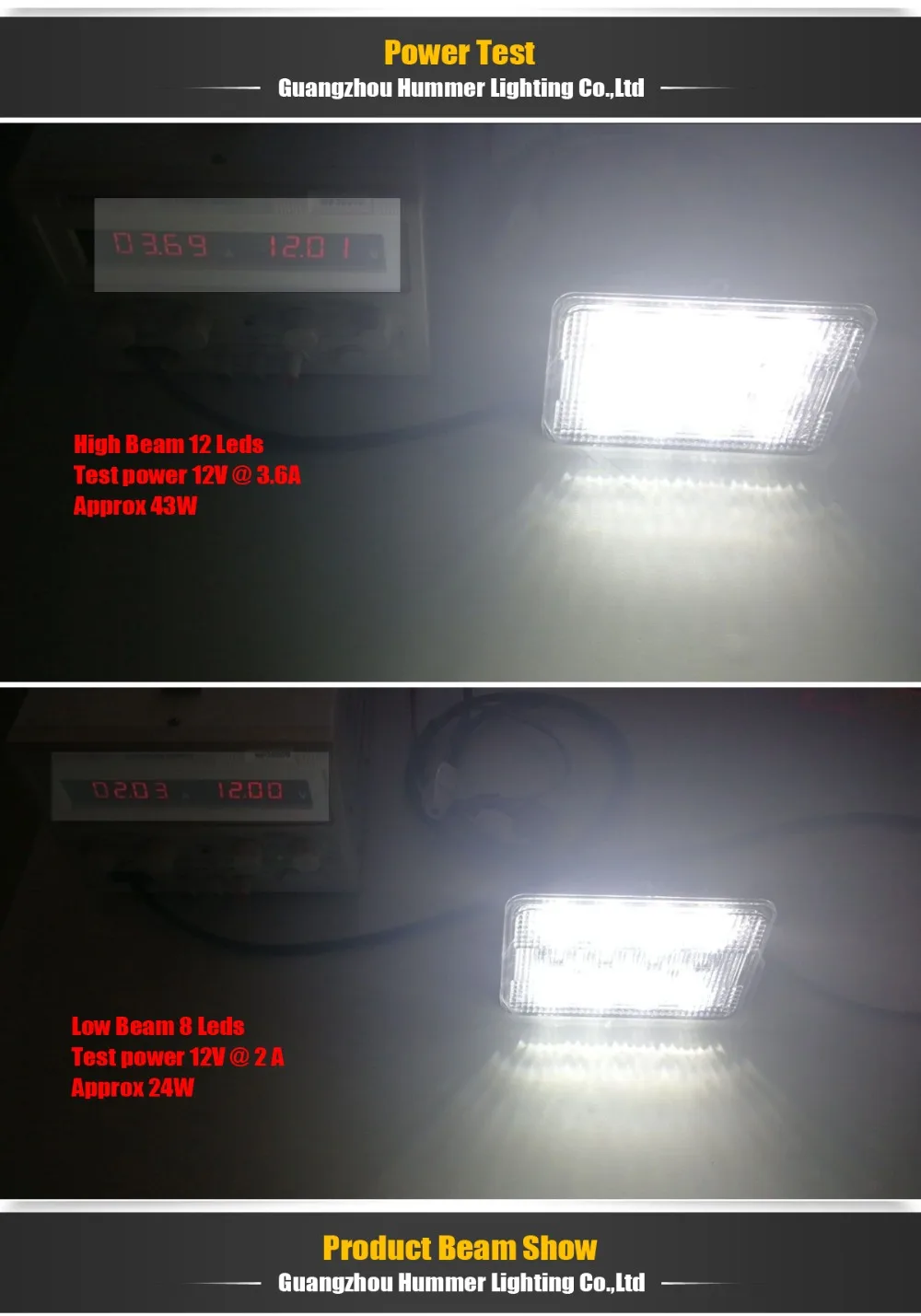 6x4 Светодиодные Фары Трактора 60 Вт 12 В СИД Sealed beam с высоким ближнего света led work вождения огни, используемые для сочетает в себе x1pc