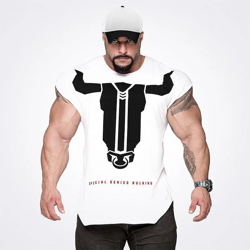 

2018 New Brand Clothing Gyms Tight T-shirt Mens Fitness T-shirt Homme Gyms T Shirt Men Fitness Summer Top