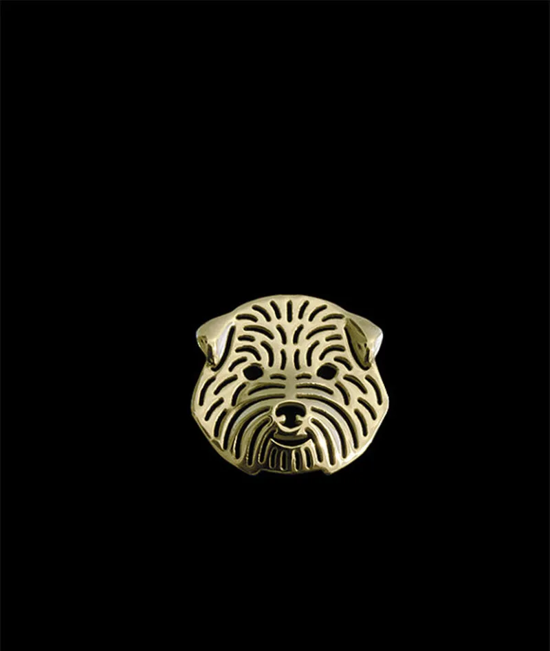 

Women and Men Lapel Pin Norfolk Terrier Brooch Trendy