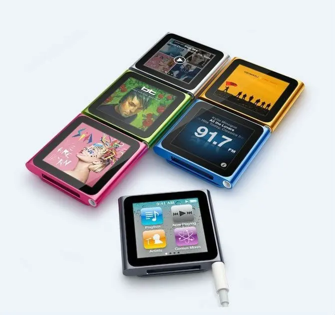 new mp3 mp4 player 8GB 1.5 inch screen With FM,TEXT reader,Audio