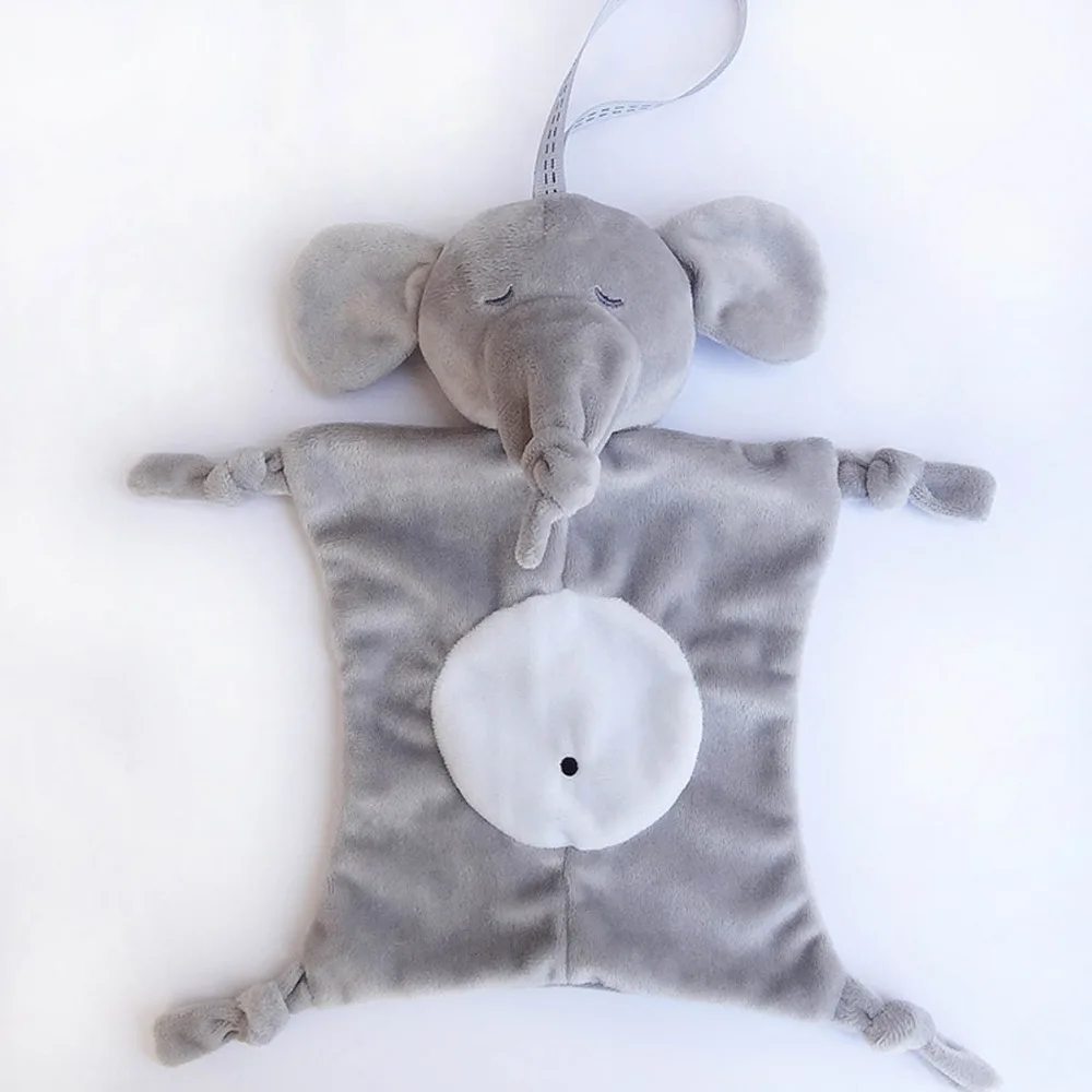 Для новорожденных успокаивающее полотенце игрушки фигуры животных Детская кукла детский подарок мягкие успокоить Полотенца Обучающие