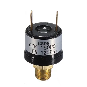 

DIY 12V 3.5A Trumpet Train Horn Air Compressor Pressure Switch Rated 120-150 PSI Popular