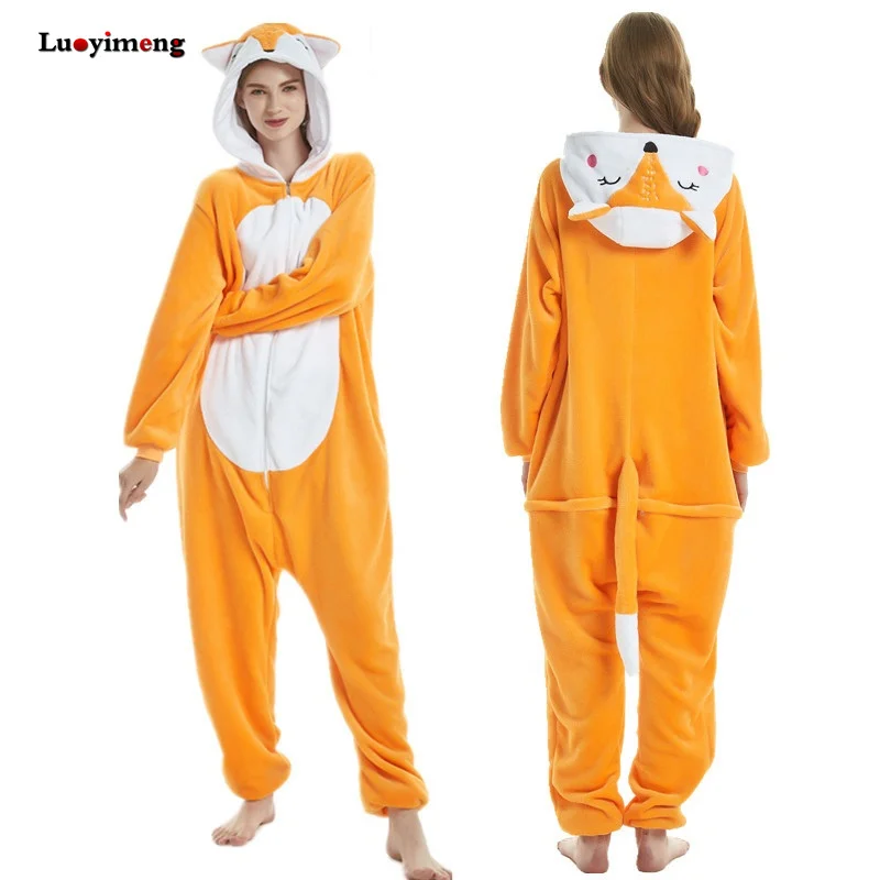 Кигуруми Onesie для женщин пижамы взрослых животных единорог пижамы мальчиков девочек мультфильм пижамы зимние теплые фланелевые пижамы с капюшоном - Цвет: for