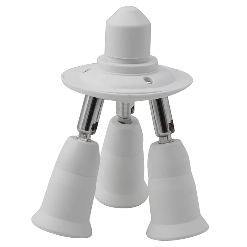 YAM Adjustable White Base Light Lamp E27 Adapter Bulb ... YAM Adjustable White Base Light Lamp E27 Adapter Bulb ...