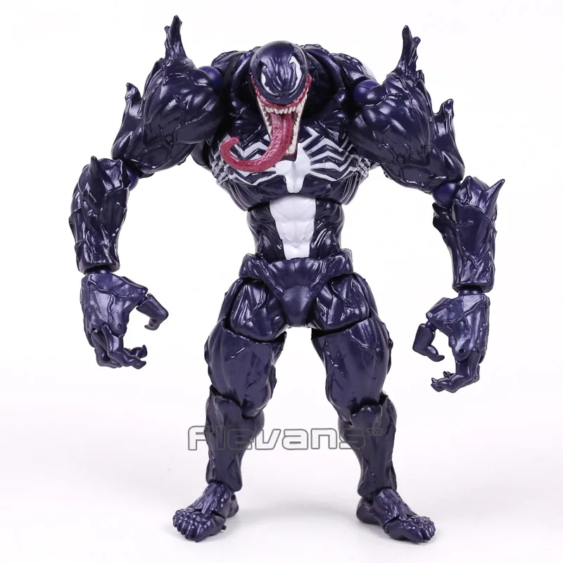 Revoltech серия NO.003 Venom ПВХ фигурка Коллекционная модель игрушки|Игровые фигурки и