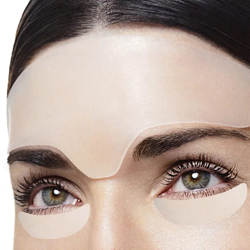 

2018 Anti Wrinkle Eye Face Pad Reusable Medical Grade Silicone Invisible Chest Pad Anti-aging Eliminate And Prevent Face Wrinkle