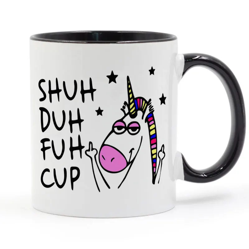 Shuh Duh Fuh кружка Единорог креативные подарки 11oz GA1498|Кружки| |