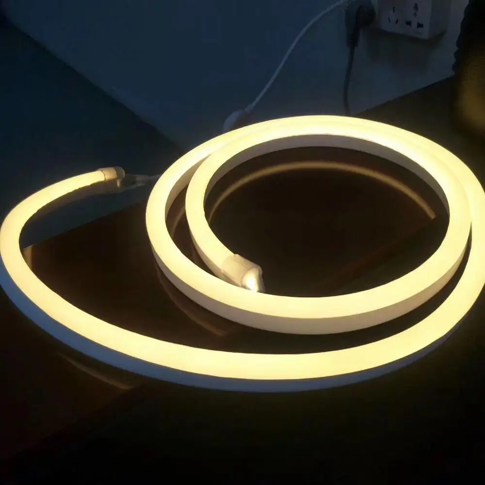 Светодиодный неоновый силиконовый светильник для помещений 12 В постоянного тока