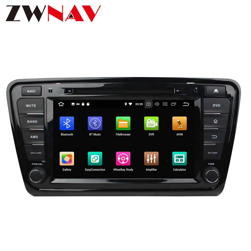 Clearance 4G+32G android 8.0 car dvd player head unit for VW OCTAVIA 2014 -2016 multimedia player car radio stereo gps navigation BT wifi 10