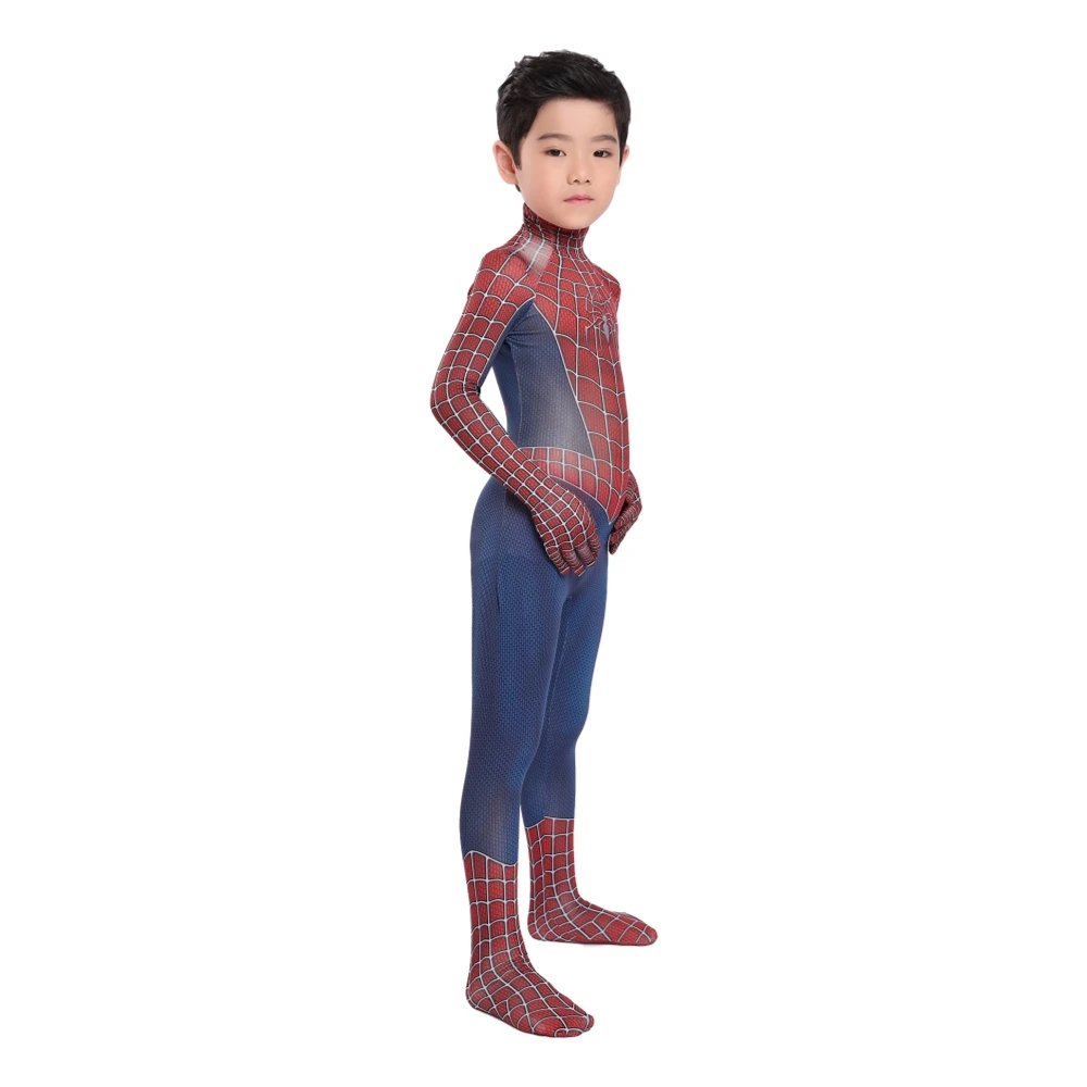 Новинка года; детский маскарадный костюм «Человек-паук»; костюмы на Хэллоуин для детей; костюм «Человек-паук»