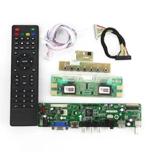 T. VST59.03(не V56) ЖК/светодиодный драйвер контроллера(ТВ+ HDMI+ VGA+ CVBS+ USB) для MT170EN01 V.7 LVDS повторное использование ноутбука 1280x1024