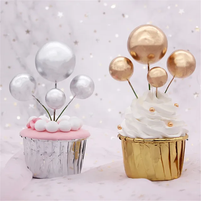 10 sztuk piękny złoty srebrna kula ozdoba na wierzch tortu urodziny babeczka dekoracja Baby Shower dzieci urodziny prezent na przyjęcie weselne tanie i dobre opinie Byfa CN (pochodzenie) Cake Topper Metal Ślub i Zaręczyny Wielkie wydarzenie przyjęcie urodzinowe Na Chiński Nowy Rok 10 sztuk piękny złoty srebrna kula ozdoba na wierzch tortu urodziny babeczka dekoracja Baby Shower dzieci urodziny prezent na przyjęcie weselne tanie i dobre opinie Byfa CN (pochodzenie) Cake Topper Metal Ślub i Zaręczyny Wielkie wydarzenie przyjęcie urodzinowe Na Chiński Nowy Rok