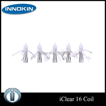 

Original Innokin iClear 16 Clearomizer Replacement Dual Coil Heads for Iclear16 Clearomizer Atomizer Coil Head 5pcs/lot