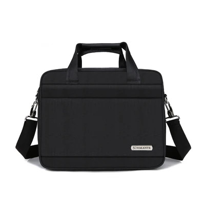 TypeB Black Kissyenia 13 14 15 дюймов портфель для ноутбука мужские дорожные деловые сумки-мессенджеры A4 компьютерный чемодан водонепроницаемые сумки на плечо KS1249 - Цвет: TypeB Black