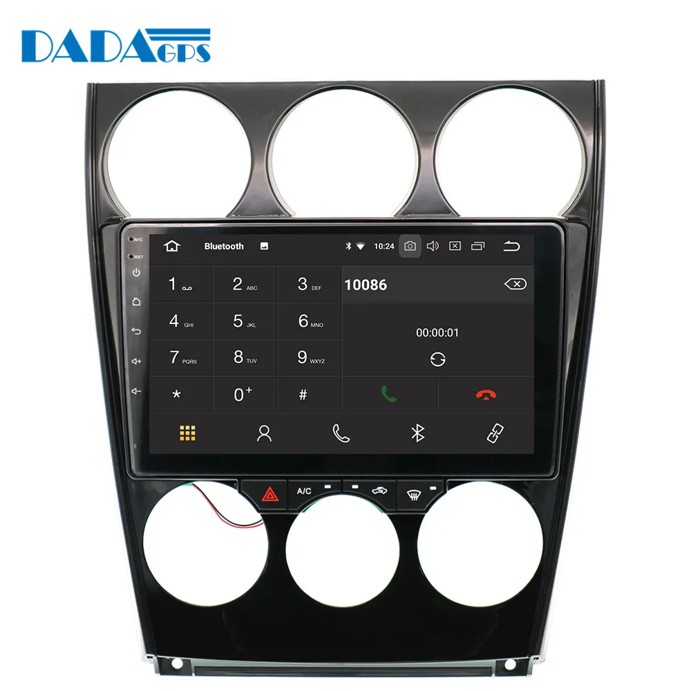 Perfect 9" Car Radio Android 8.0 for Mazda 6 GPS 2006-2013 Auto Stereo GPS Map Navigation Octa core 4GB RAM+32GB ROM PX5 8