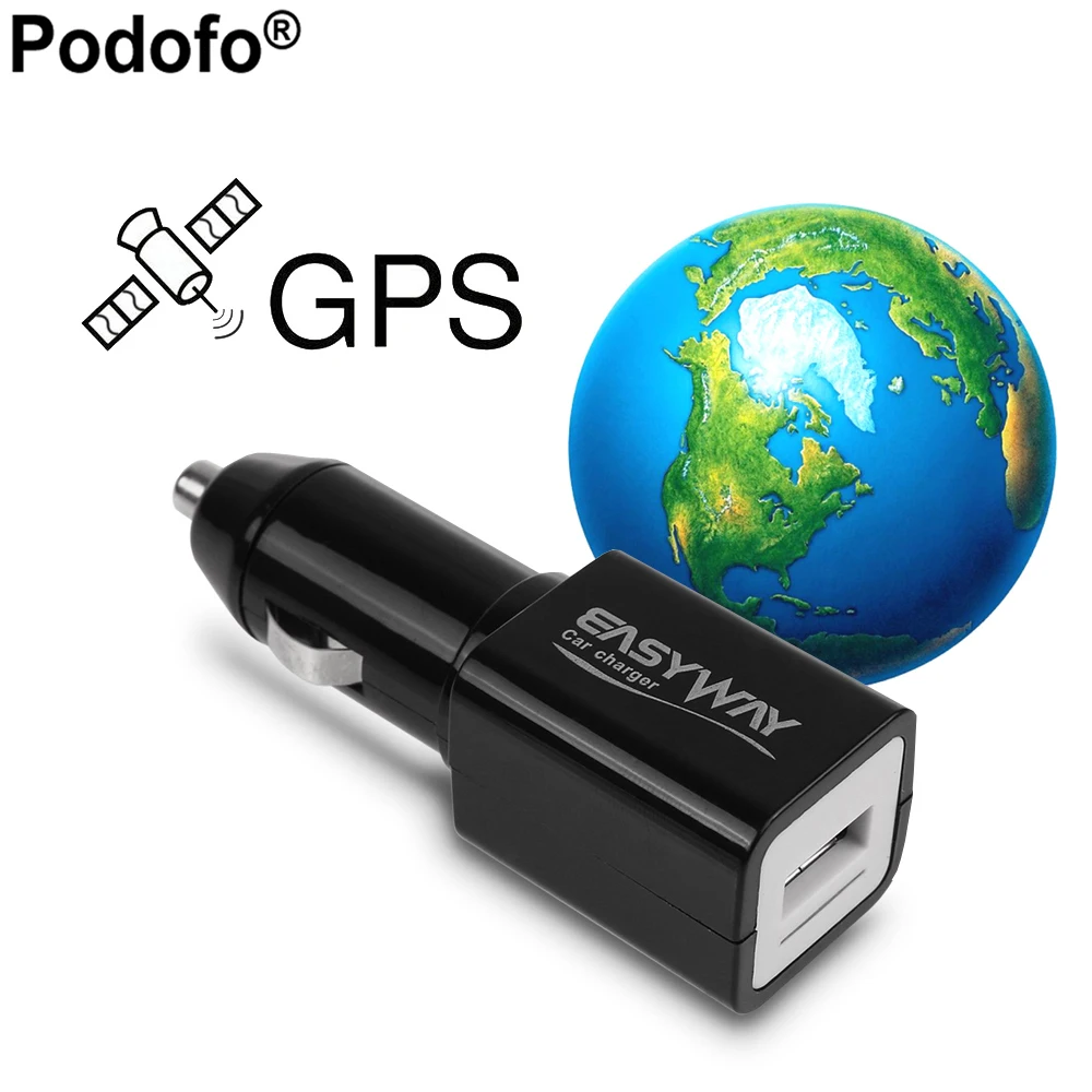 Podofo Real Time font b GPS b font Tracker GSM GPRS Tracking Device font b Car
