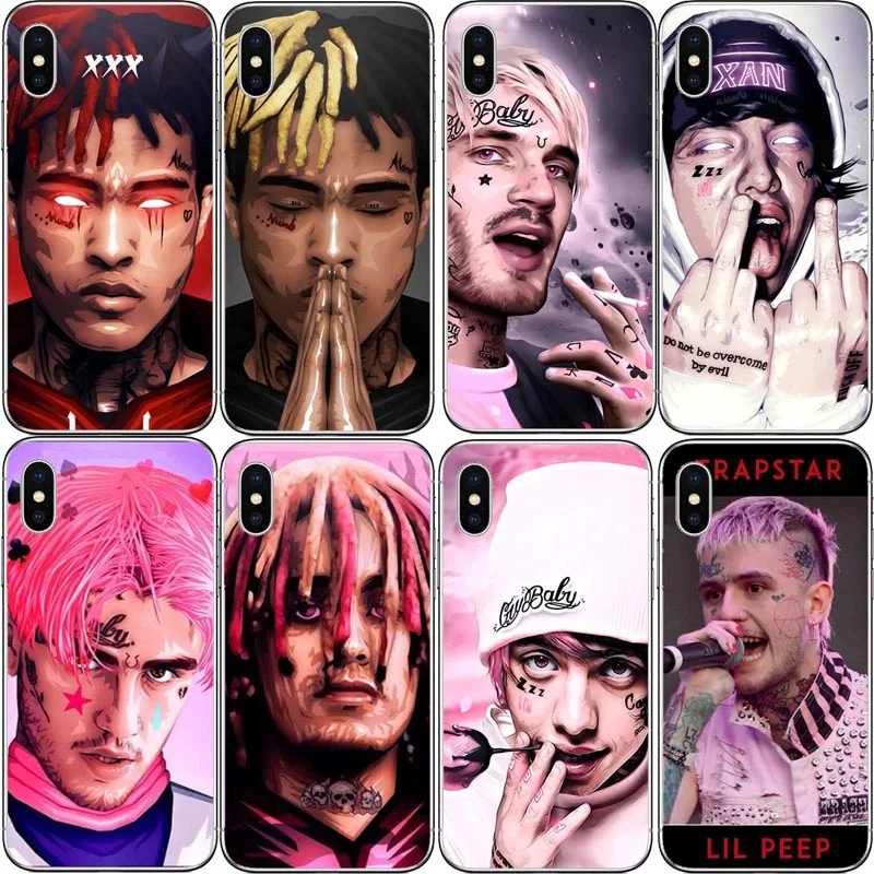 

Lil Pump Phone Case Xxxtentacion Cover For iPhone 6 6s 7 X 8 Plus XR XS MAX 5S SE Hard plastic case
