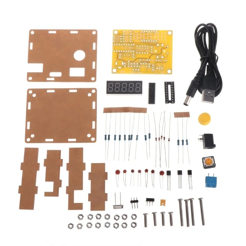 DIY Наборы 1 Гц-50 МГц тестер счетчик частоты с Чехол