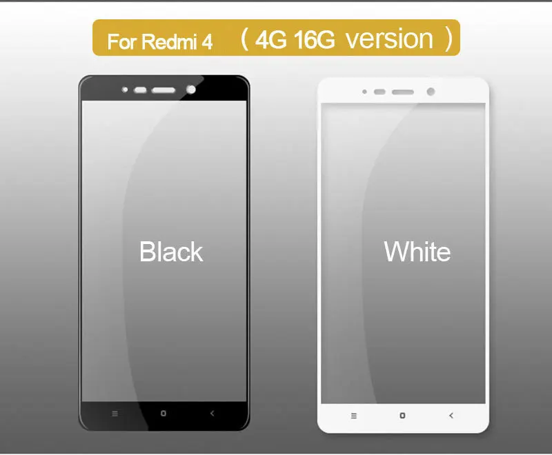 TOMKAS For Xiaomi Redmi 4 32G Glass Screen Protector Scratch Proof Full Cover For Xiomi Redmi 4 16G 4X 4A 5A Tempered glass