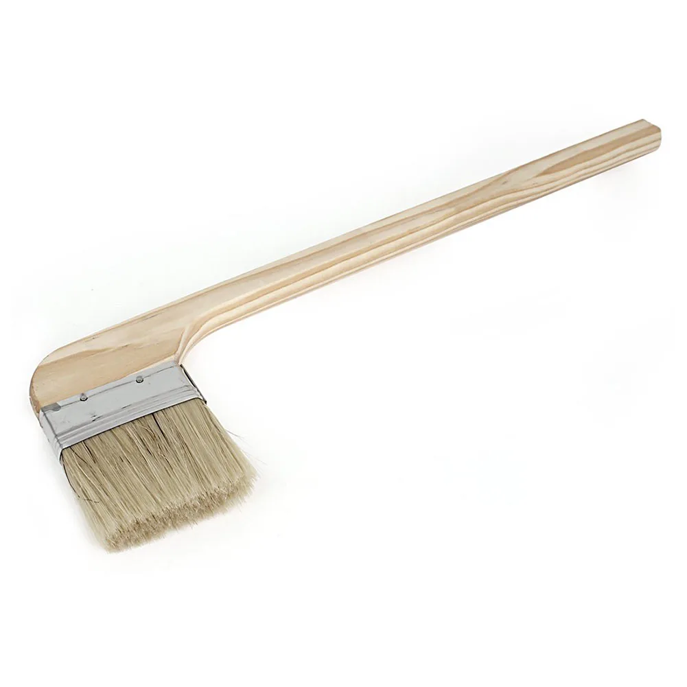 HOT SALE 3 inch Width Right Angle Handle Metal Ferrule Bristle Oil