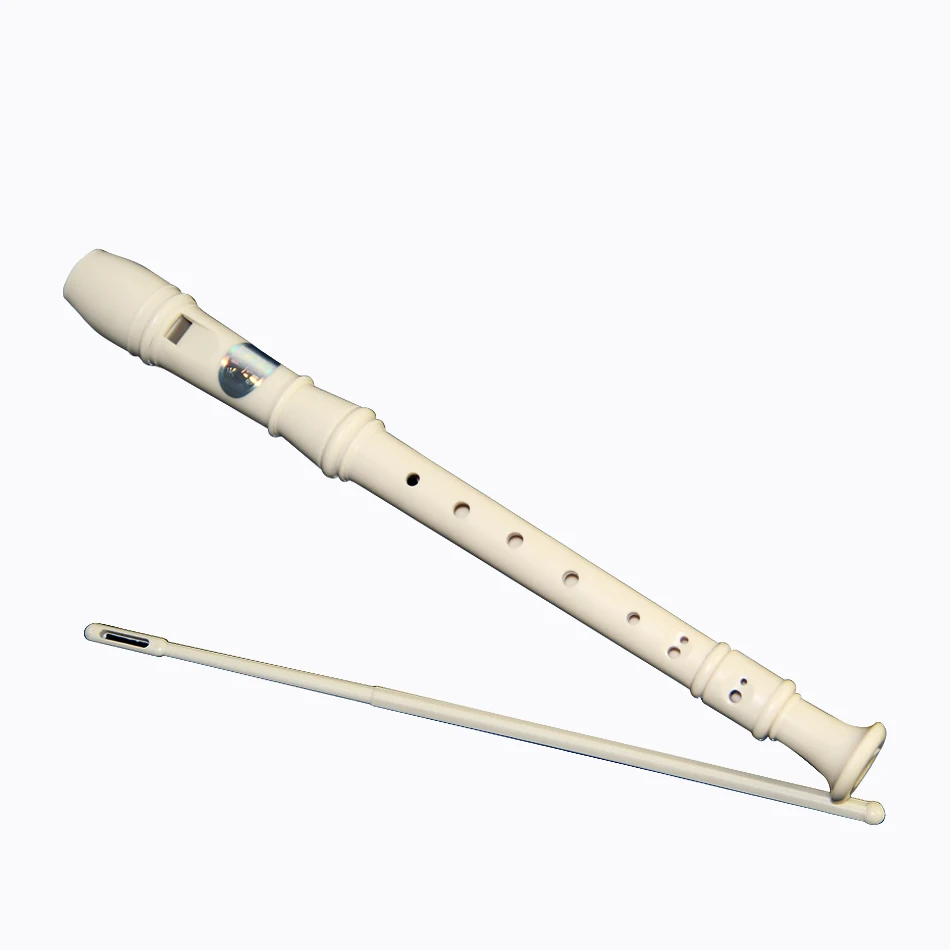 8 Holes Wooden Soprano Recorder Flute Woodwind Musical Instruments