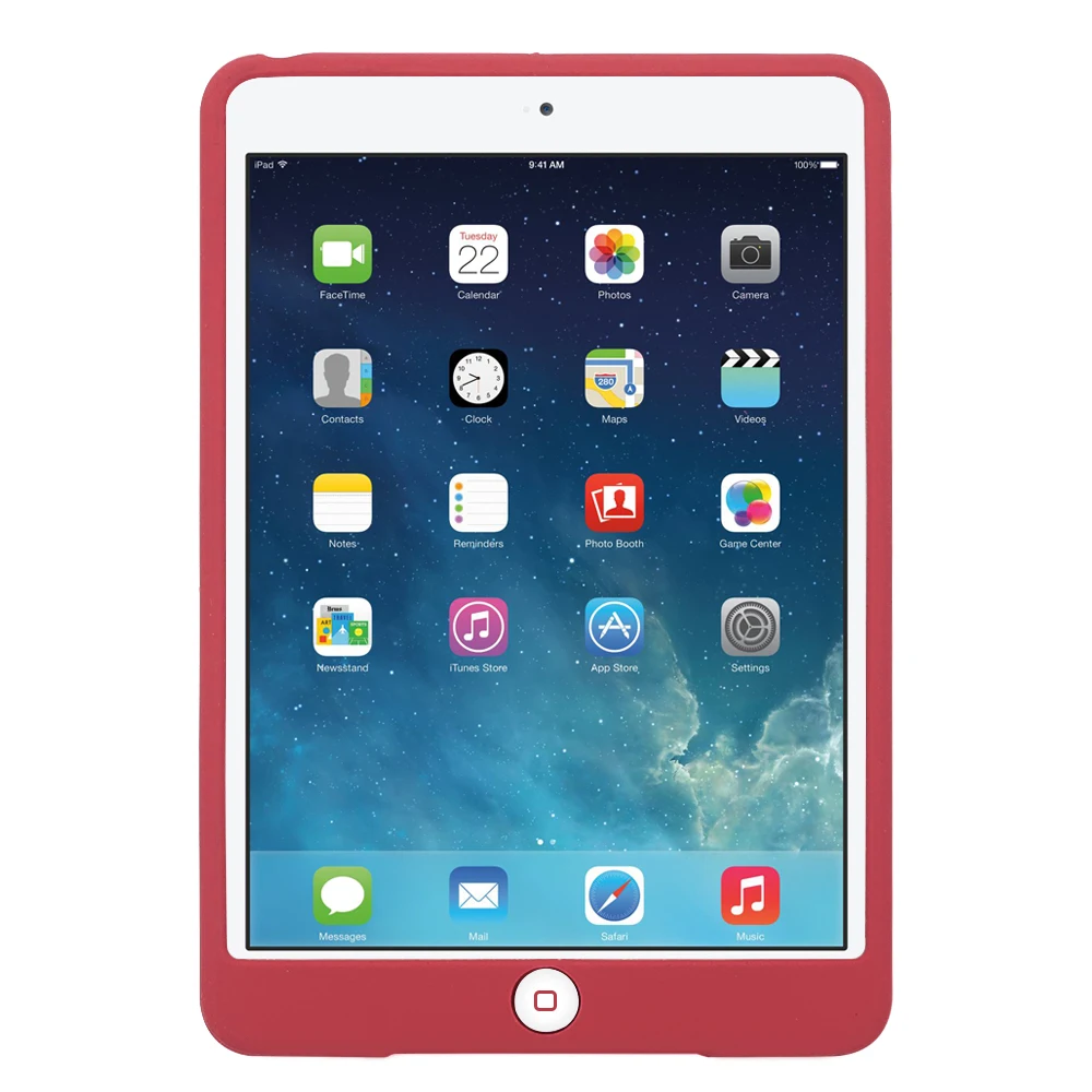 Для iPad Mini 4 Чехол Mini 5 1 2 3 Чехол детский безопасный силиконовый мягкий защитный чехол для Apple iPad Mini 5 Funda