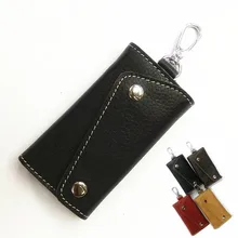 Модный многофункциональный бумажник для ключей Модный женский чехол для ключей 6 колец