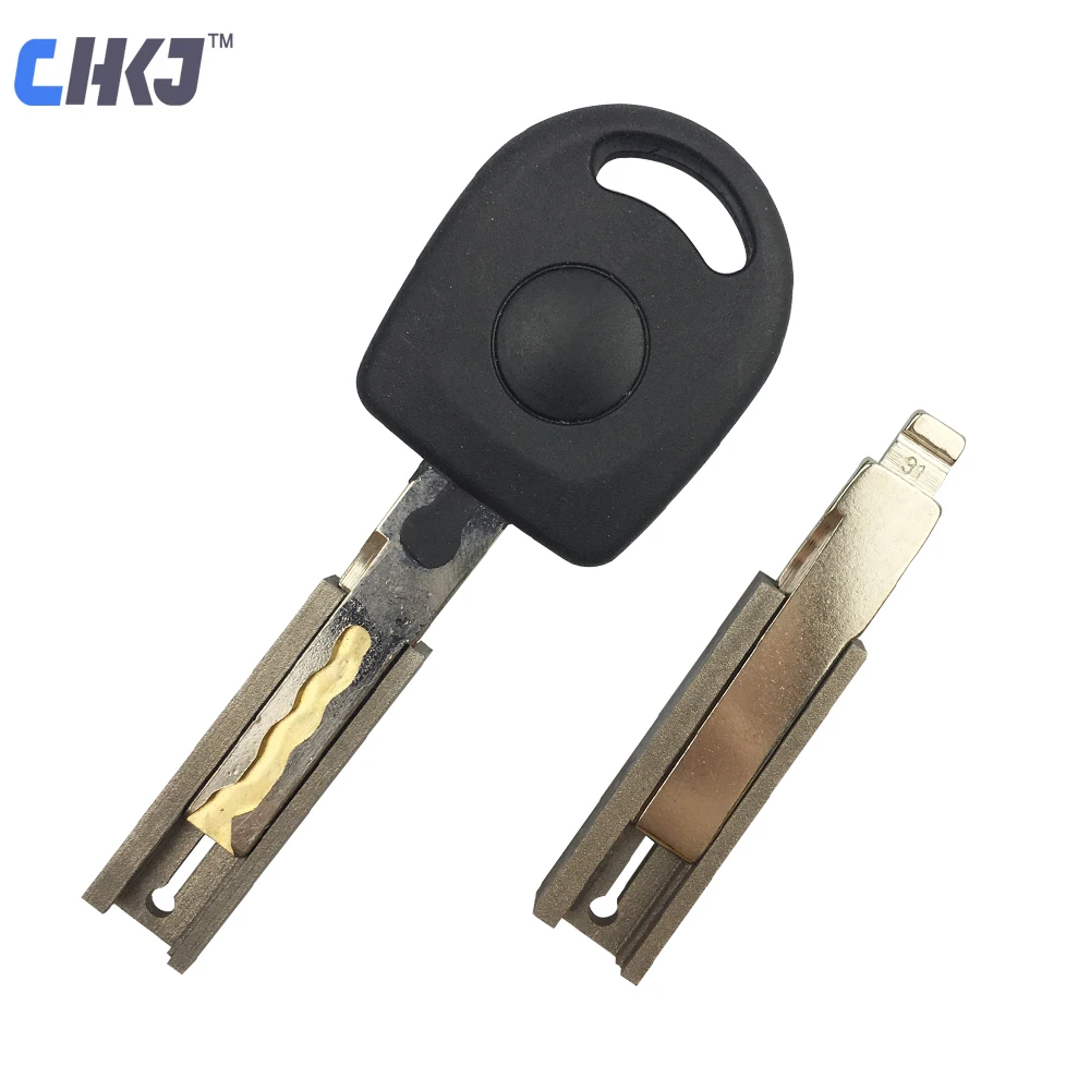 CHKJ 2pcs lot HU66 Duplicating Fixture Clamp For VW Volkswagen Key Blank Key Cutting Machine Accessories Key Cutter Machine Part