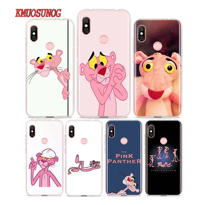 

Silicone Phone Case Pink Panther for Redmi 7 Y3 Y2 S2 Xiaomi Redmi Note 7 6 6A 5 5A Pro Plus 4 4X Cover