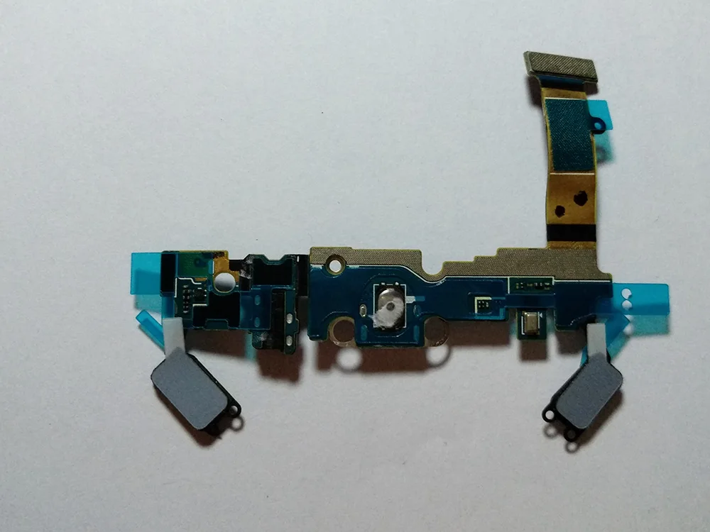 Для Galaxy A5 2016 A510M A510F A510FD Оригинальный Micro USB разъем для микрофона гибкий ленточный