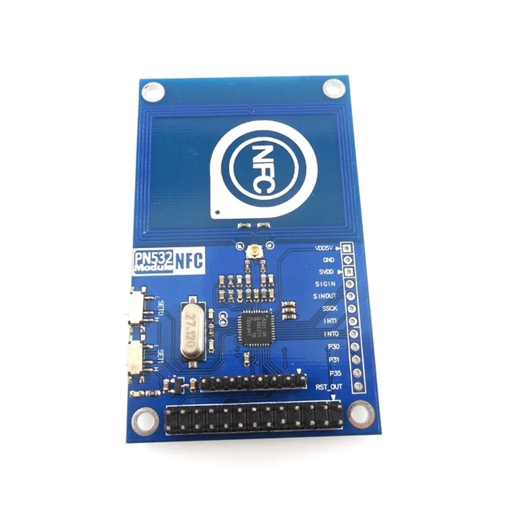 PN532 NFC точный RFID IC модуль считывания карт щит V3 13,56 МГц SPI IIC I2C UART 3,3 V плата NFC для Arduino UNO R3 Raspberry PI