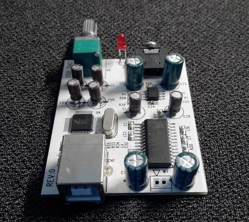 CM108 + TDA1305T TDA1308 3.5 мм Выход USB Amp Звуковая Карта ЦАП Декодер 5 В | Электроника