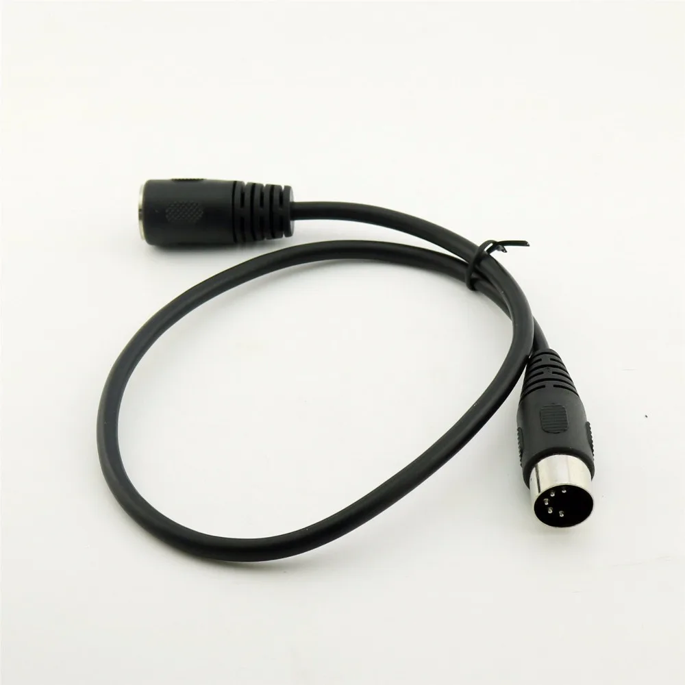 

1pc 5 Pin DIN MIDI Male to Female Audio Tape Recorder Amplifier Extension Cable 50cm