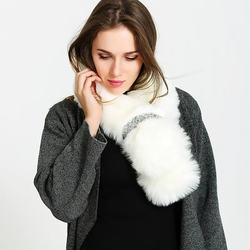 mink scarf