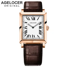 Luxury Watch Women Brand Agelocer Watches Famous Gold Ladies Quartz Watch Female Ultra thin Clock Wristwatches With Gift Box