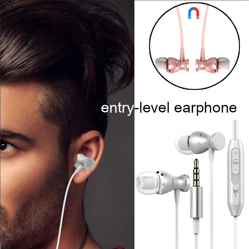 In Ear Earphone Headset In line Control Clarity Stereo Sound